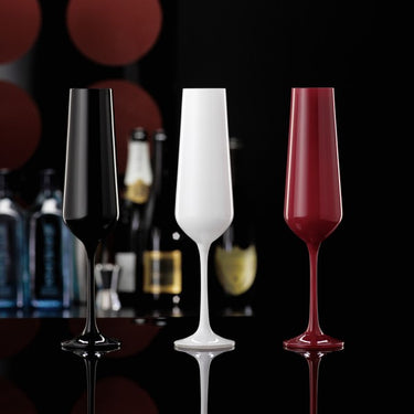 Sektglas Kristallglas - BUNTE Sektgläser aus Kristallglas 🥂 - Sektglas BAR SELECTION - 2er Set | Glas Bohemia Selection - exklusiv und hochwertig | SmacoGlas