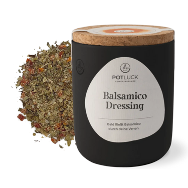 Premium Balsamico-Dressing-Gewürz - made in Germany - Balsamico Dressing Gewürz | Potluck - exklusiv und hochwertig | SmacoGlas