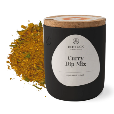 Premium Curry Dip Mix Gewürz - made in Germany - Curry Dip Mix | Potluck - exklusiv und hochwertig | SmacoGlas