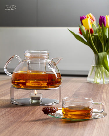 Edelstahlstövchen - Edelstahlstövchen | Edelstahl Trendglas Jena - exklusiv und hochwertig | SmacoGlas
