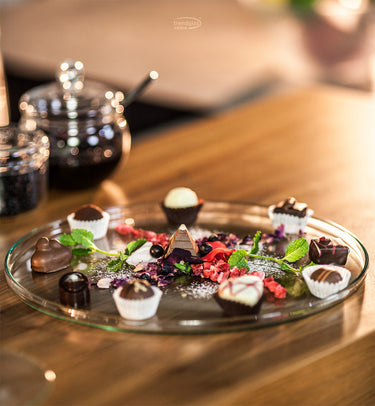 Kuchen- und Servierplatte - Kuchen- und Servierplatte | Glas Trendglas Jena - exklusiv und hochwertig | SmacoGlas