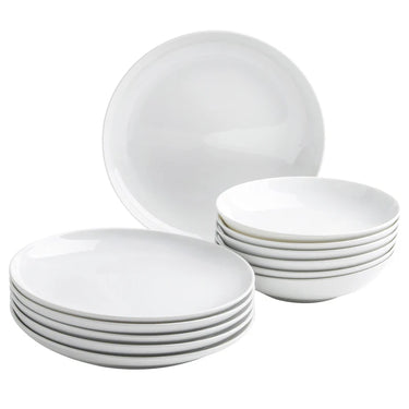 Kahla Porzellan Five Senses Tafelservice 12tlg. 6 Personen - Kahla Porzellan Five Senses Tafelservice 12tlg. weiß | Tafelservice Kahla Porzellan - exklusiv und hochwertig | SmacoGlas