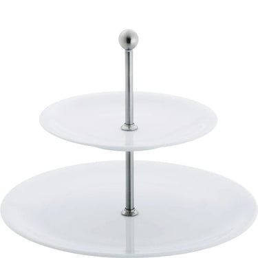 Kahla Porzellan Wildblume Etagere - Made in Germany - Kahla Porzellan Update Etagere Mini 2tlg weiß | Etagere Kahla Porzellan - exklusiv und hochwertig | SmacoGlas
