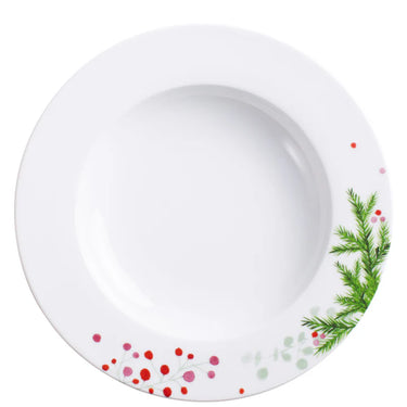 Kahla Porzellan Aronda Suppenteller 23 cm Hello Winter - Made in Germany - Kahla Porzellan Aronda Suppenteller 23 cm Hello Winter | Suppenteller Kahla Porzellan - exklusiv und hochwertig | SmacoGlas