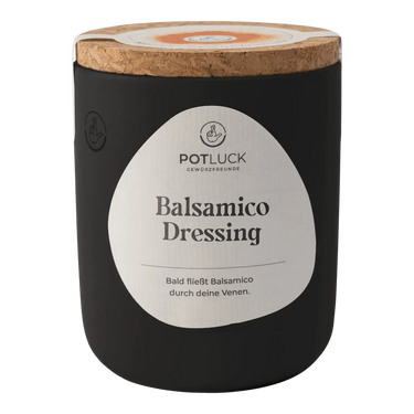 Premium Balsamico-Dressing-Gewürz - made in Germany - Balsamico Dressing Gewürz | Potluck - exklusiv und hochwertig | SmacoGlas