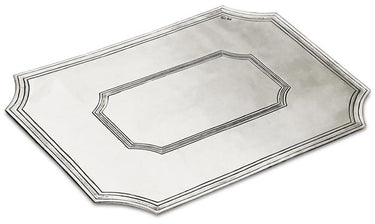 Cosi Tabellini Arezzo Tischset aus Zinn 40 x 30 cm