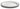 Cosi Tabellini CONVIVO
Servierplatte oval (27 × 20 cm) – klassische Keramikplatte mit Zinnrand aus der CONVIVO-Serie