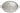 Cosi Tabellini LORETO Tablett oval mit Henkel aus Zinn 52 x 36,5 cm