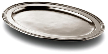 Cosi Tabellini Servierplatte ETRURIA oval Zinn