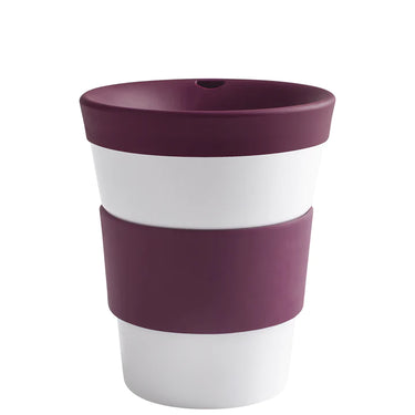 Kaffeebecher To Go - Kahla Porzellan Cupit To Go Becher 350 ml - Made in Germany - Kahla Porzellan Cupit To Go Kaffeebecher 350 ml | To Go Becher Kahla Porzellan - exklusiv und hochwertig | SmacoGlas