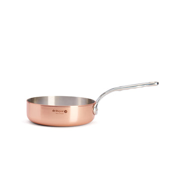 de Buyer PRIMA MATERA Sauteuse Kupfer - mit Gusseisen- oder Edelstahlgriff