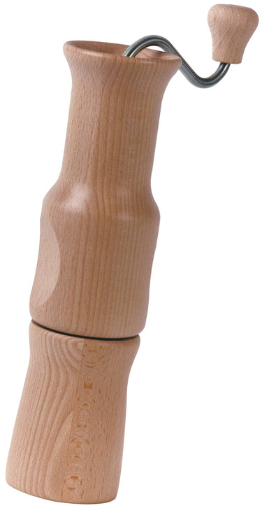Kornkraft Fabula Getreidemühle – elegante Handmühle aus Holz für schonendes und natürliches Mahlen von Getreide