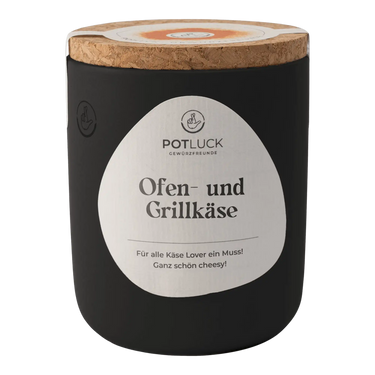 Premium Ofen- und Grillkäse-Gewürz - made in Germany - Ofen- und Grillkäsegewürz | Potluck - exklusiv und hochwertig | SmacoGlas