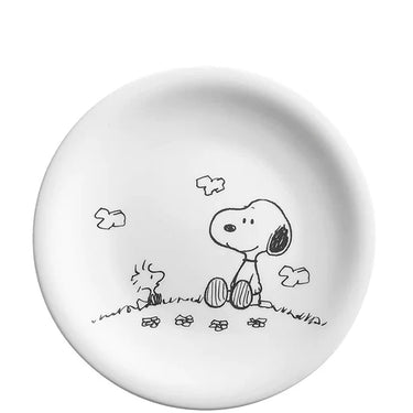Kahla Porzellan Snoopy & seine Freunde: Peanuts Kuchenteller 🐥 - Kahla Porzellan - Kahla Porzellan Snoopy Peanuts Kuchenteller 21,5 cm | Speiseteller Kahla Porzellan - exklusiv und hochwertig | SmacoGlas