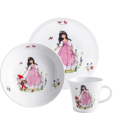 Kindergeschirr Set - Kahla Porzellan Schneewittchen 3 tlg. KAHLA Kids - Kindergeschirr-Set Kahla Porzellan Schneewittchen 3 tlg. KAHLA Kids | Kahla Porzellan - exklusiv und hochwertig | SmacoGlas