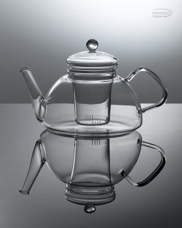 Teekanne mit Teesieb aus Glas - Teekanne THEO - Teekanne THEO | Glas Trendglas Jena - exklusiv und hochwertig | SmacoGlas