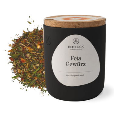 Premium Feta-Gewürz - made in Germany - Feta Gewürz |  Potluck - exklusiv und hochwertig | SmacoGlas