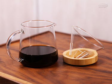 Kaffeebereiter POUR OVER for two - Kaffeebereiter POUR OVER for two | Glas Trendglas Jena - exklusiv und hochwertig | SmacoGlas