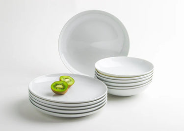 Kahla Porzellan Five Senses Tafelservice 12tlg. 6 Personen - Kahla Porzellan Five Senses Tafelservice 12tlg. weiß | Tafelservice Kahla Porzellan - exklusiv und hochwertig | SmacoGlas