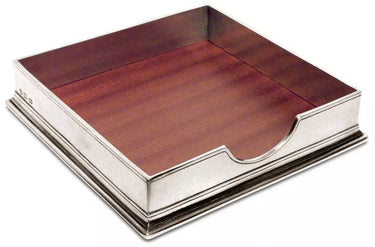Serviettenhalter aus Zinn SIRMIONE - Cosi Tabellini - Serviettenhalter SIRMIONE - Cosi Tabellini |  Cosi Tabellini - exklusiv und hochwertig | SmacoGlas