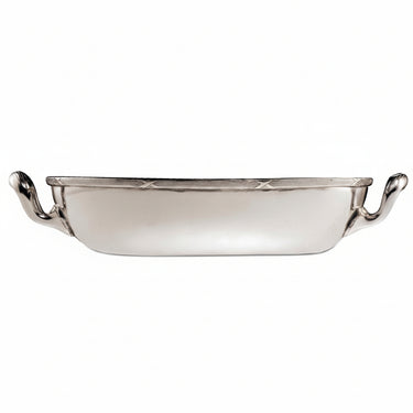 Cosi Tabellini Andrea Doria Schale oval zinn groß 23,5x17,5x6 cm 