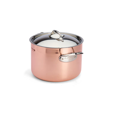 Debyer PRIMA MATERA Hoher Kochtopf Ø24cm mit Edelstahldeckel & Edelstahlgriffe