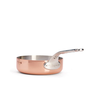 de Buyer PRIMA MATERA Sauteuse Kupfer - mit Gusseisen- oder Edelstahlgriff