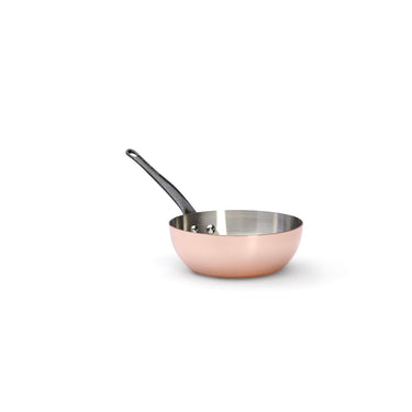 de Buyer PRIMA MATERA Tradition konische Sauteuse Kupfer mit Gusseisen- oder Edelstahlgriff