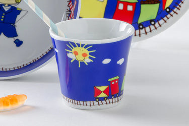Kahla Kids Kindergeschirr Set Kahla Porzellan Abenteuerexpress 3 tlg. KAHLA Kids - Kahla Porzellan Abenteuerexpress 3 tlg. Kinderset KAHLA Kids - Kindergeschirr |  Kahla Porzellan - exklusiv und hochwertig | SmacoGlas