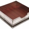 Serviettenhalter aus Zinn SIRMIONE - Cosi Tabellini - Serviettenhalter SIRMIONE - Cosi Tabellini |  Cosi Tabellini - exklusiv und hochwertig | SmacoGlas