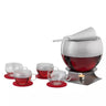 Feuerzangenbowle Set mit Tassen 11 tlg. - Feuerzangenbowle Set | Glas Bohemia Selection - exklusiv und hochwertig | SmacoGlas